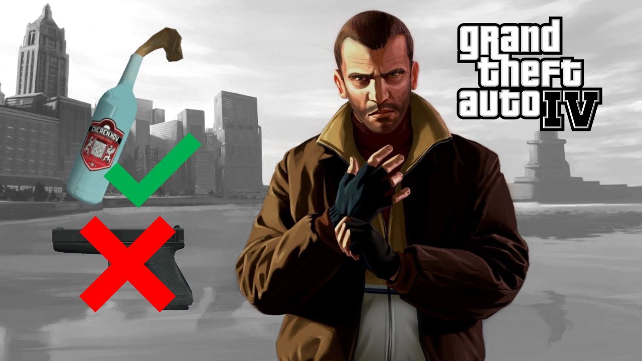 ZEREI O GTA IV USANDO SÓ O MOLOTOV