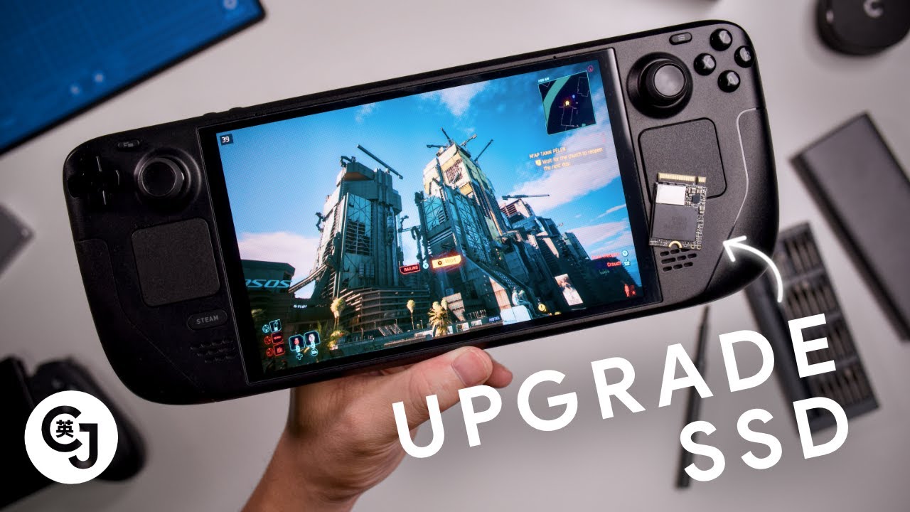 Как установить новый SSD в вашу игровую приставку Steam! — с использованием SSD Crucial P310 M.2 ...