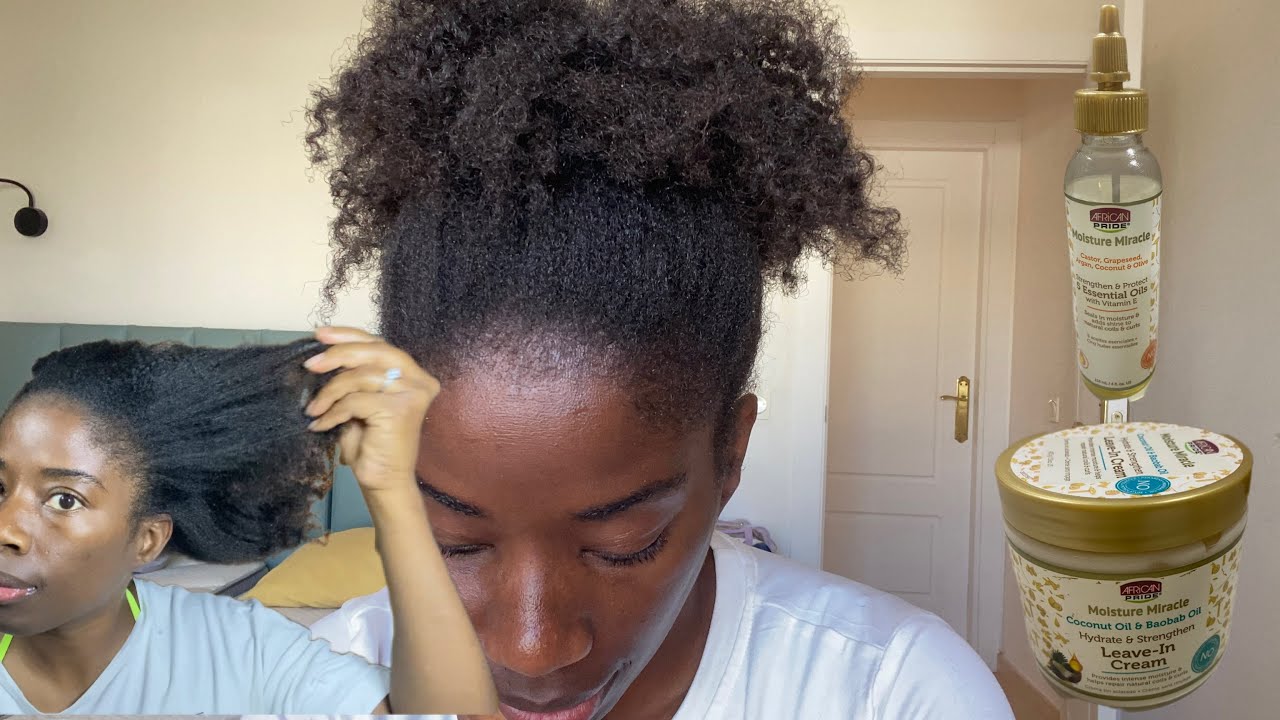 African Pride 5 Essential Oils & Leave-In Cream REVIEW | Natural Hair Care 2025-Does it really work?