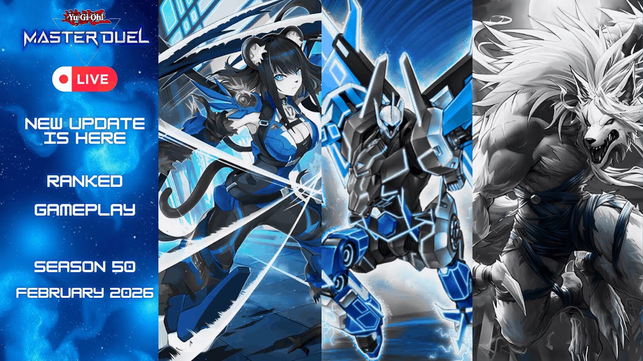 SEASON 50 CLOSURE IN MASTER RANK - CHILL STREAM- YU GI OH MASTER DUEL LIVE #212