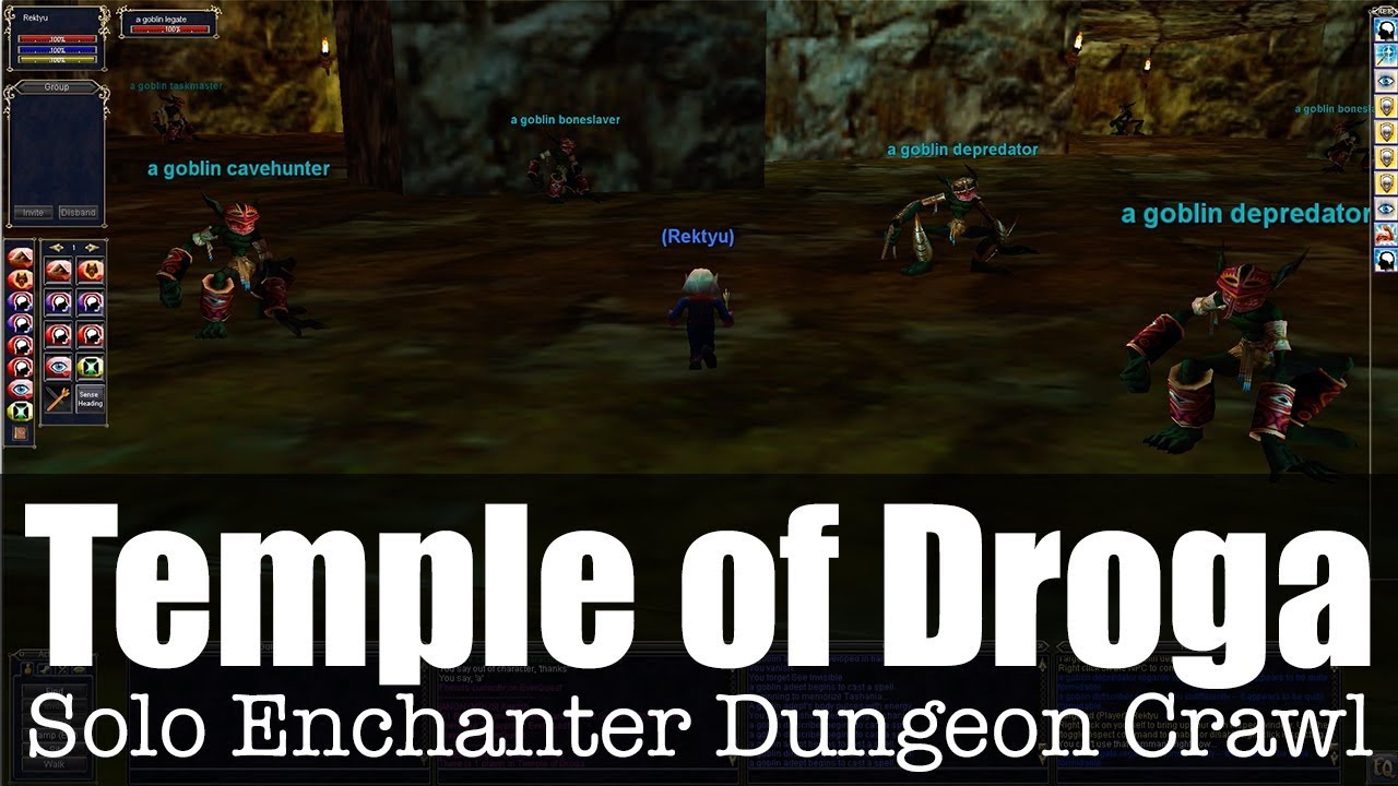 Temple of Droga - Solo Enchanter Dungeon Crawl - Everquest Project 1999