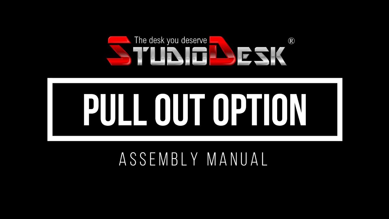 MUST WATCH - Keyboard Pull out Assembly manual