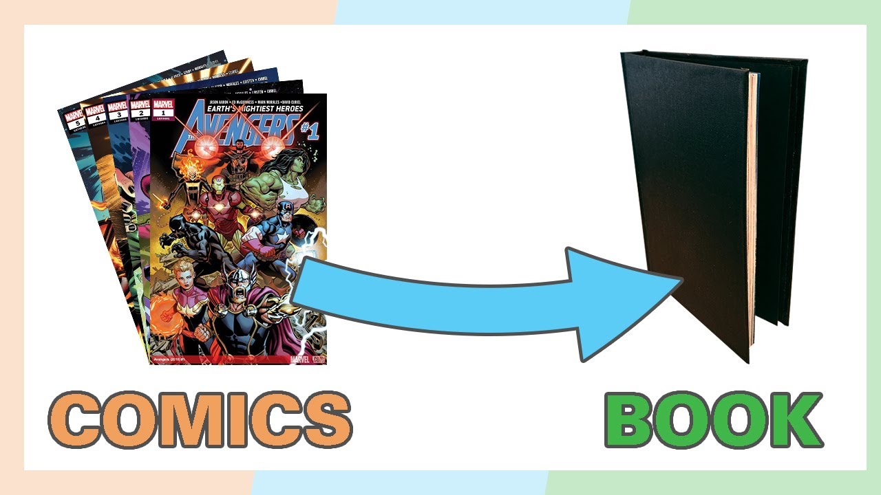Custom Comic Book Binding - Avenger (2018)