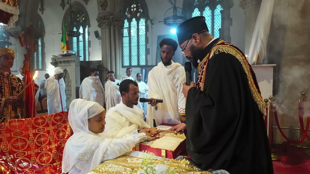 Orthodox Ethiopian Chirstian Wedding in Battersea