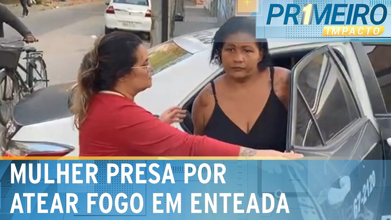 Madrasta coloca fogo em enteada de 11 anos por causa de borracha | Primeiro Impacto (29/08/24)