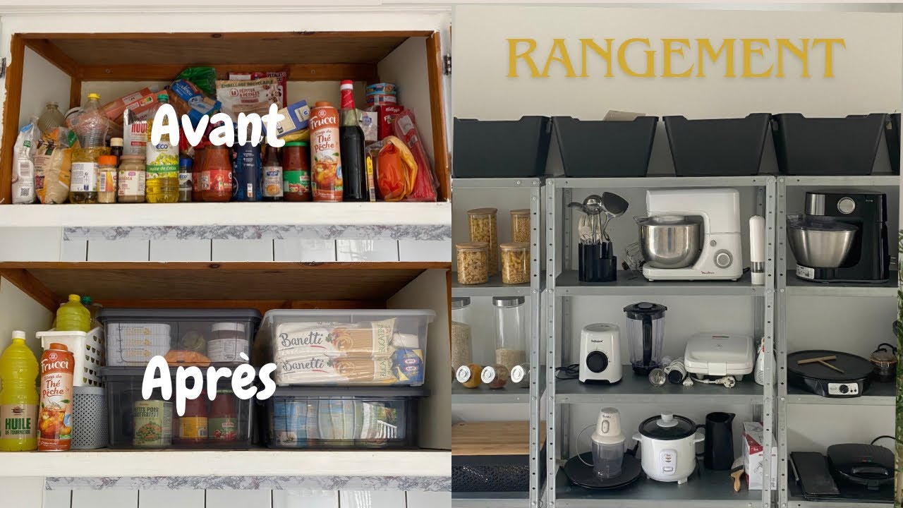 Rangement Organisation cuisine