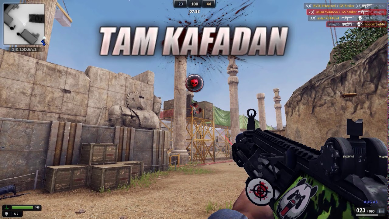 ZuLa FreeToPlay PersePolis Ölüm Maçı AUG ve M3