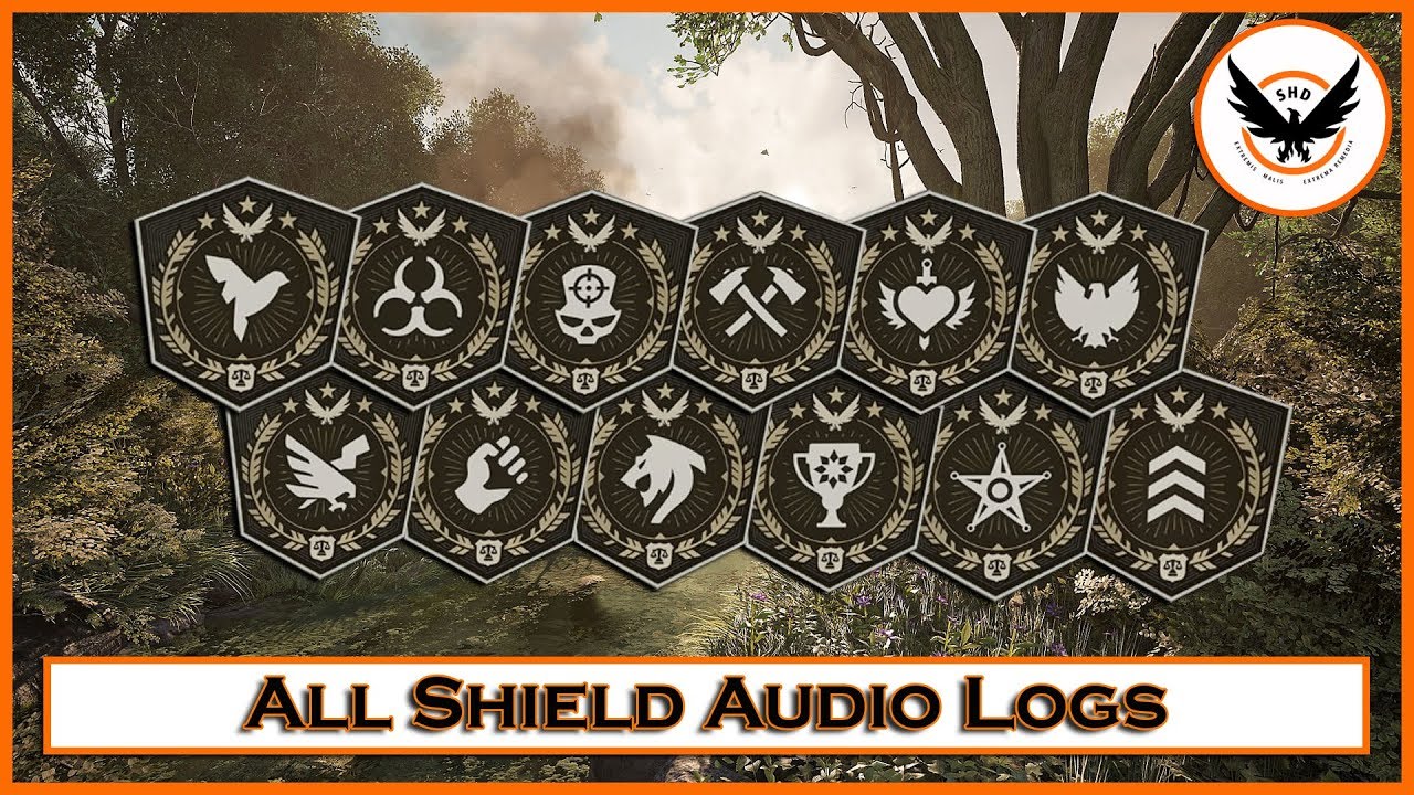 [Secrets] The Division: All Shield Audio Logs (W/ The Division 2 Gameplay)