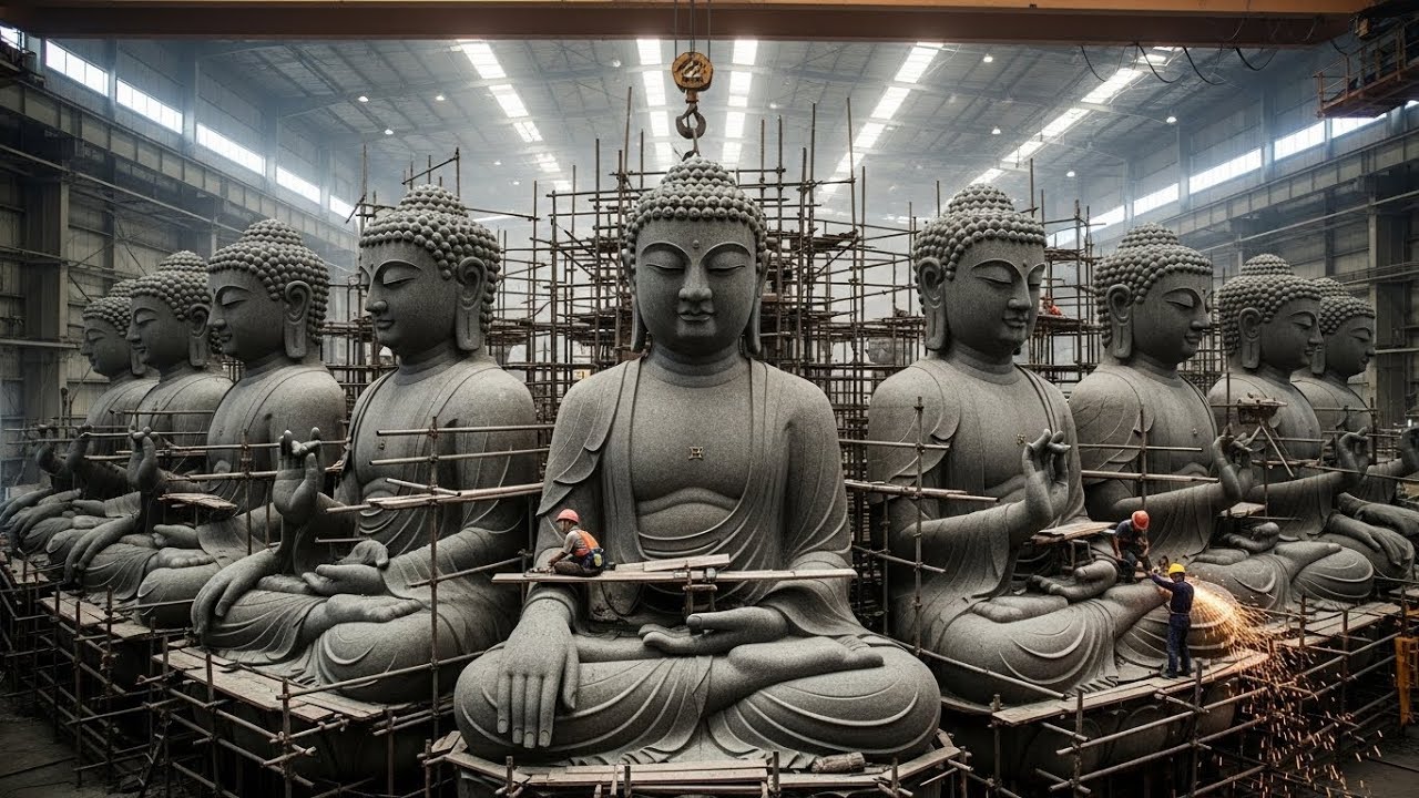 From Sacred Design to Majestic Form: Inside the Craft of Creating an Amitabha Buddha Statue