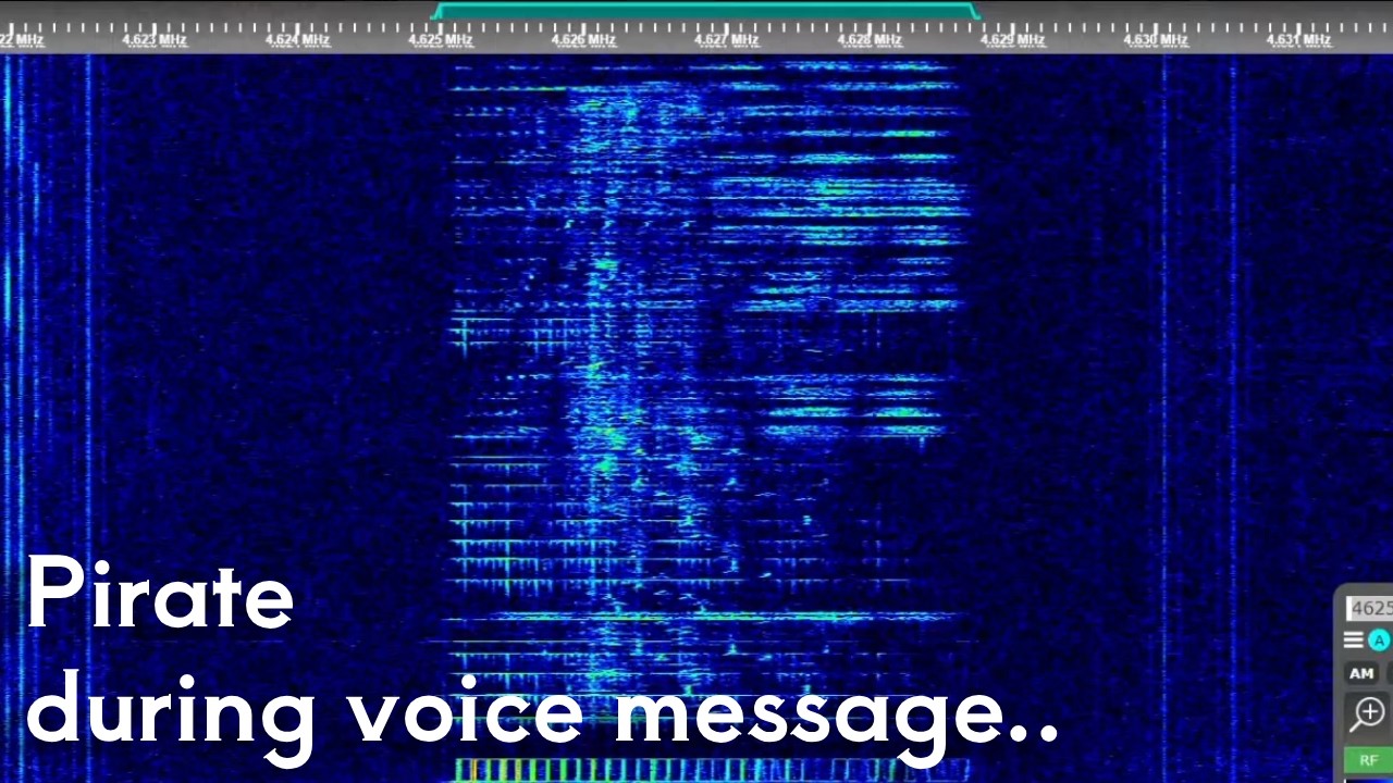 The Buzzer (UVB-76) March 20th, 2026, Pirate trolls during voice message