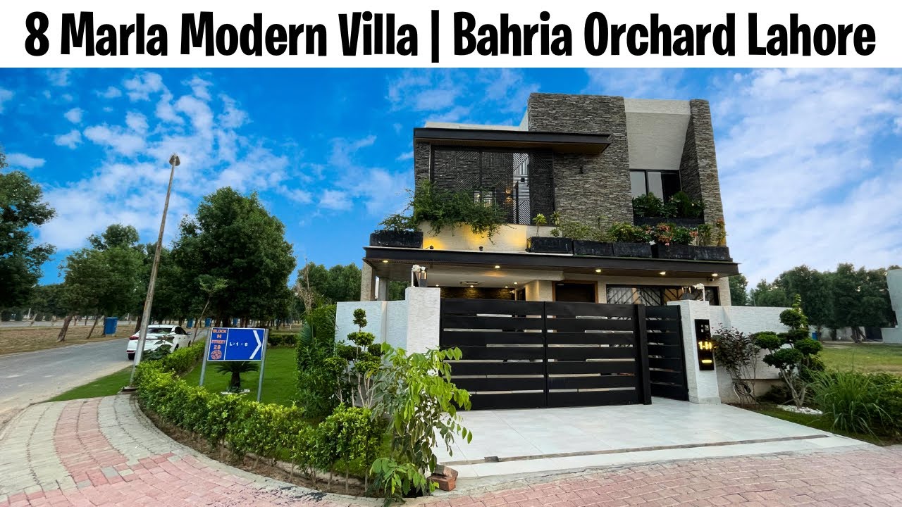 8 Marla Modern House | Bahria Orchard Lahore | Complete Interior finishing project of handyhand.pk