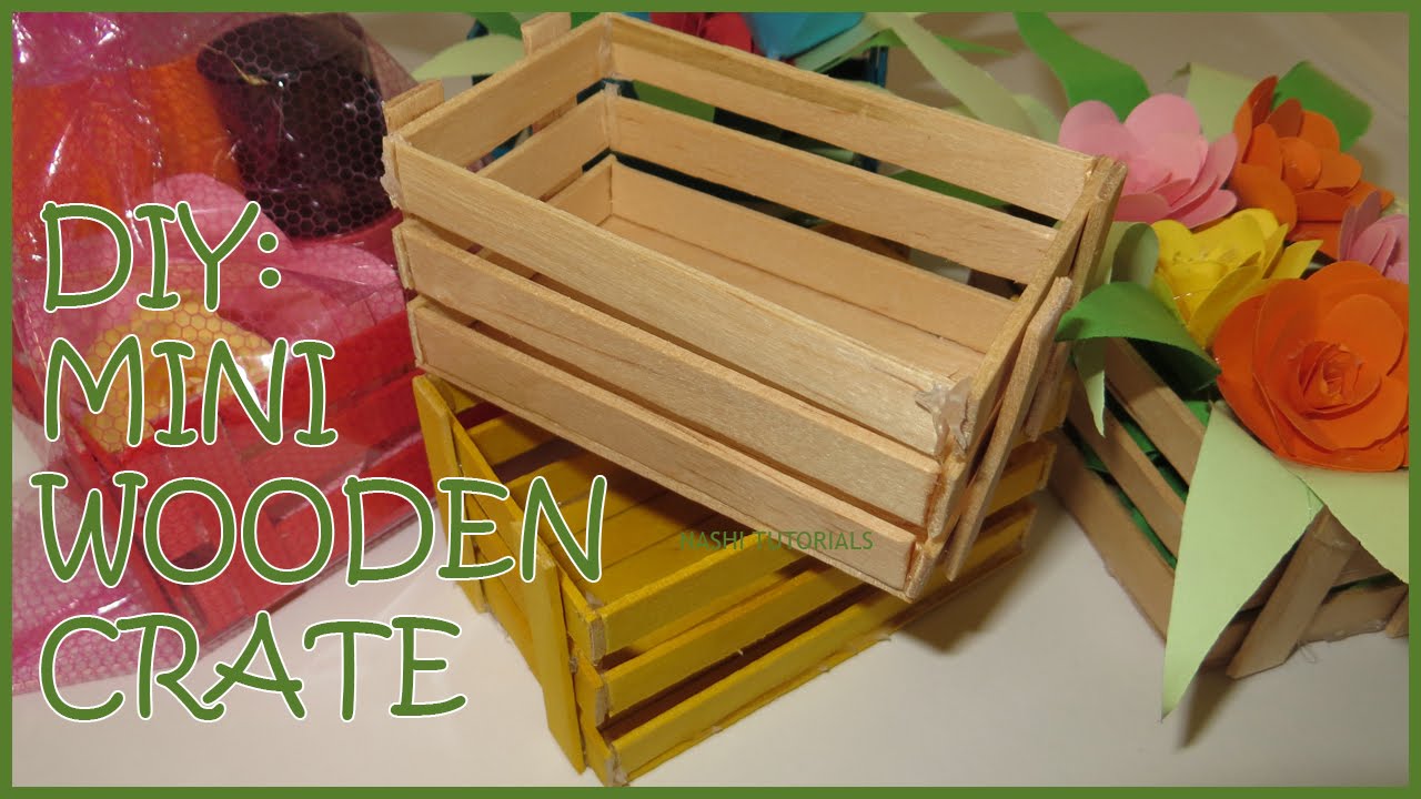 DIY: Mini Wooden Crate