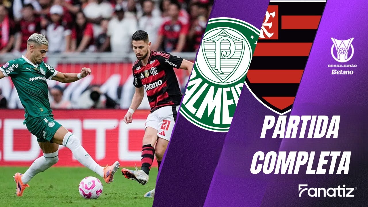 Palmeiras 0x2 Flamengo - JOGO COMPLETO | #brasileirao2025