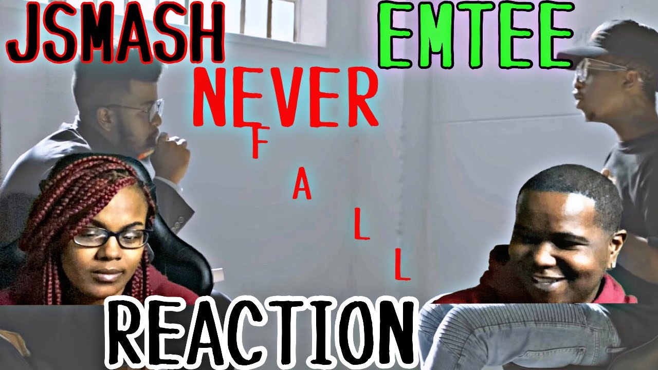 JSMASH FT EMTEE - NEVER FALL (OFFICIAL MUSIC VIDEO) | REACTION