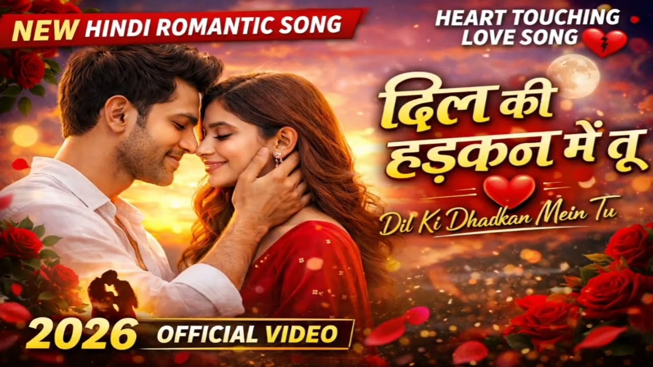 ❤️ दिल की धड़कन में तू | Heart Touching Love Song 2026 | New Hindi Romantic Song
