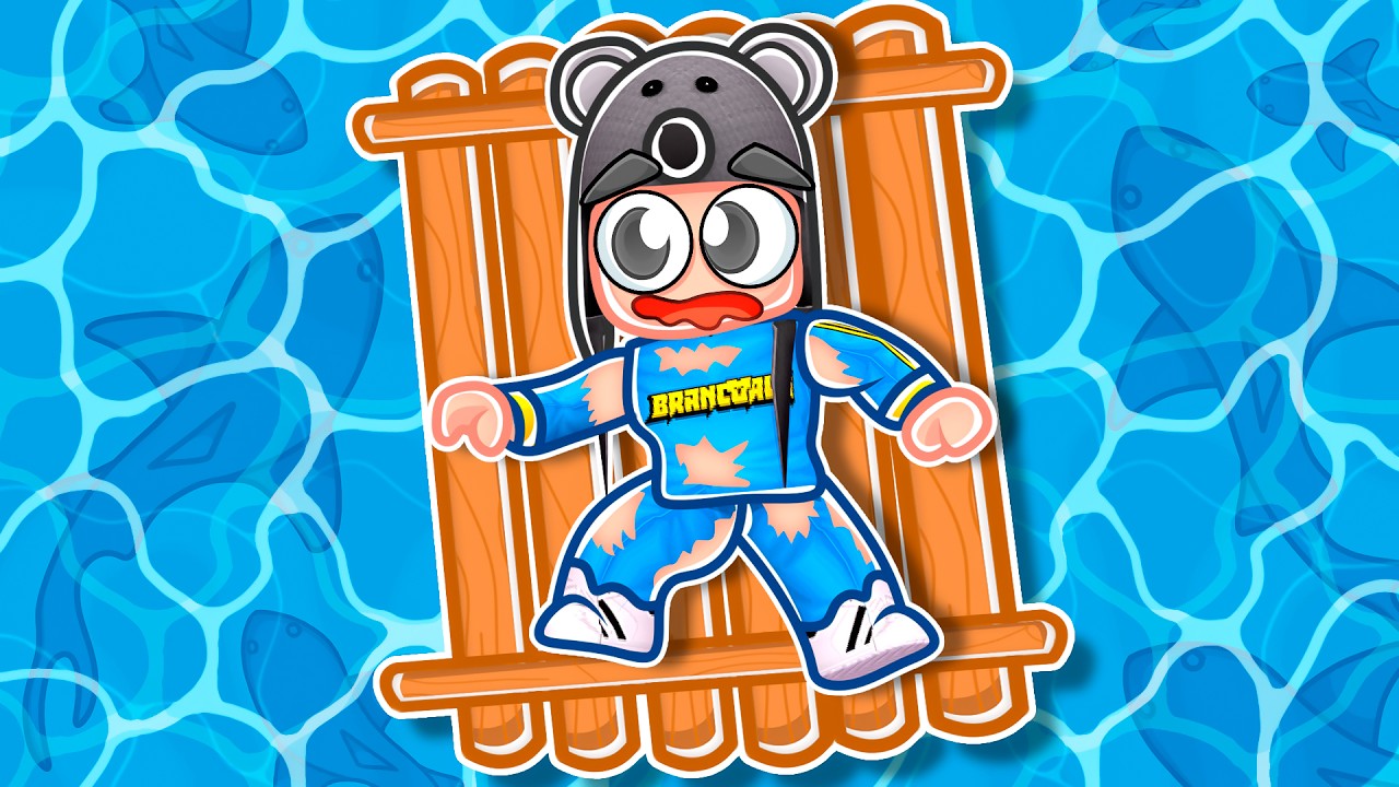 SOBREVIVA 7 DIAS EM ALTO MAR NO ROBLOX- Brancoala Games