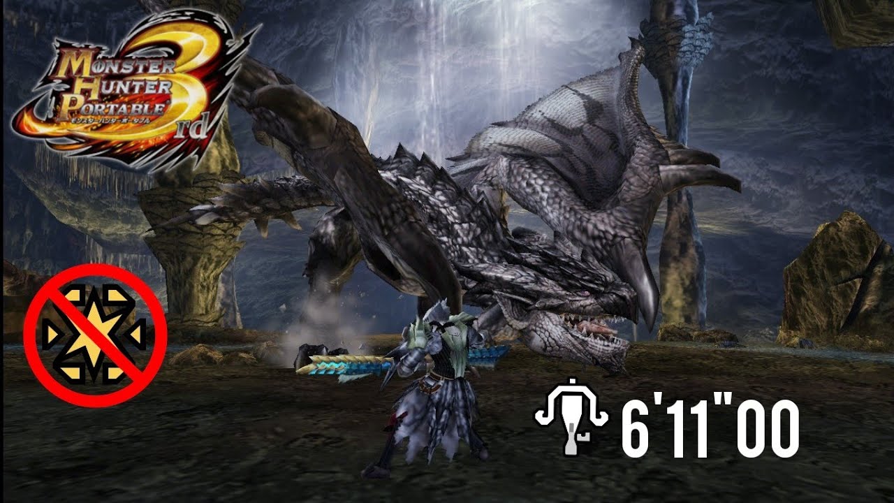 [MHP3] Silver Rathalos HR LBG 6'11