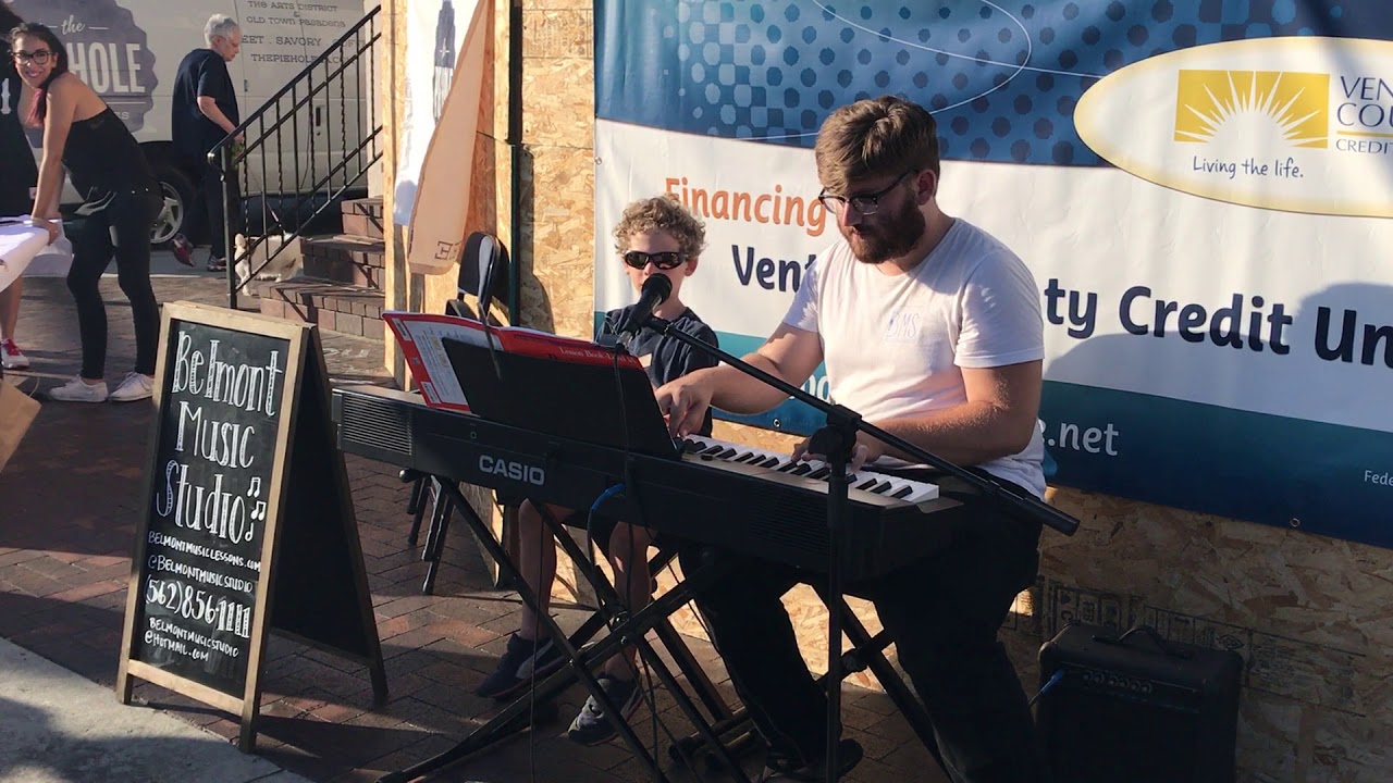 Sawyer Performing on Piano!