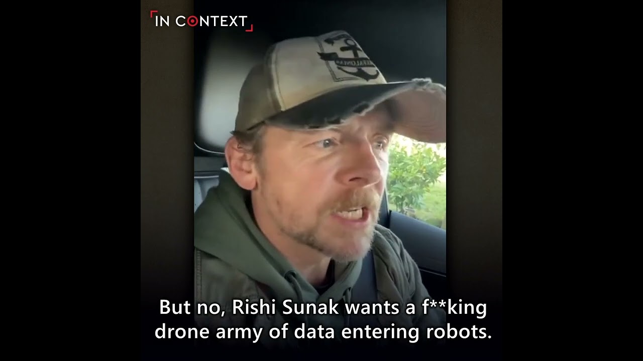 Simon Pegg: &ldquo;What About Arts & Humanities? F**K You Rishi Sunak!&rdquo;