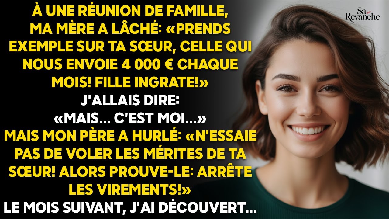 «Ma sœur nous envoie 4 000€/mois!» Ils m’ont traitée d’ingrate… j’ai coupé les virements