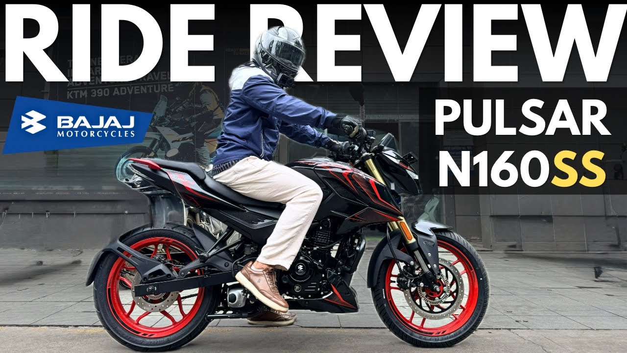 New Bajaj Pulsar N160 SS Ride Review 🔥 | 160cc King Is Here?