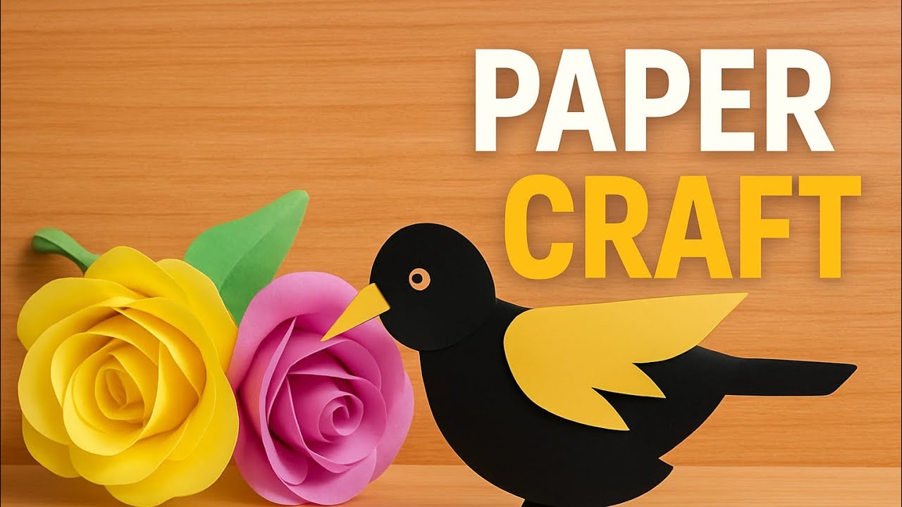 How to make the paper crow 🐦‍⬛🐦‍⬛