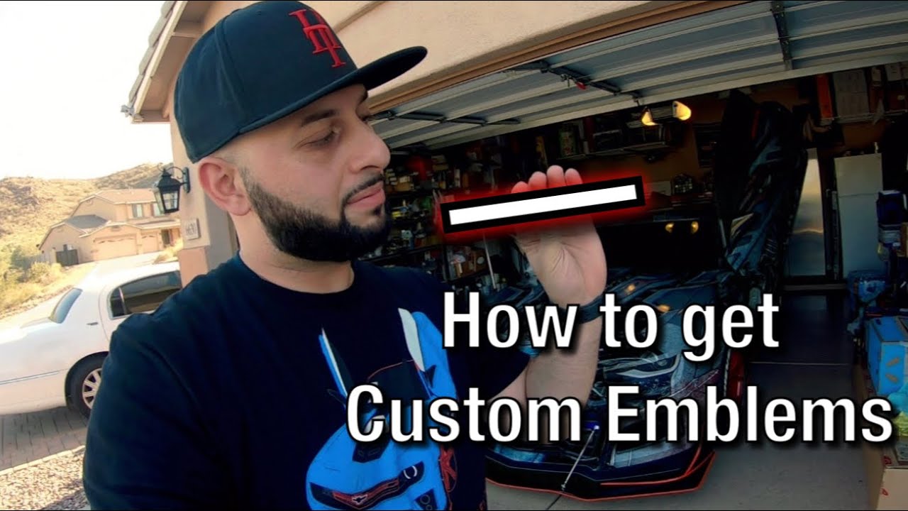 HOW TO GET | CUSTOM EMBLEMS MADE