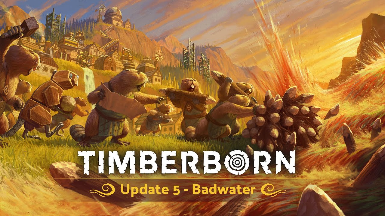 Вышло обновление 5 для Timberborn &mdash; Плохая вода!