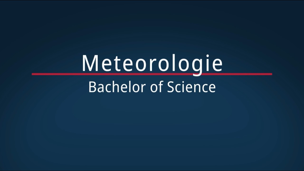 Meteorologie – Bachelor of Science