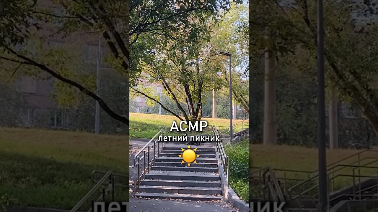 АСМР летний пикник 🌸 