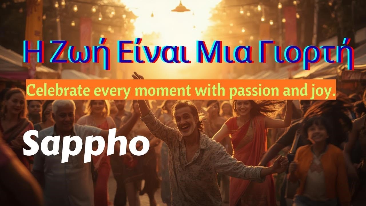 Η ζωή είναι μια γιορτή - Sappho