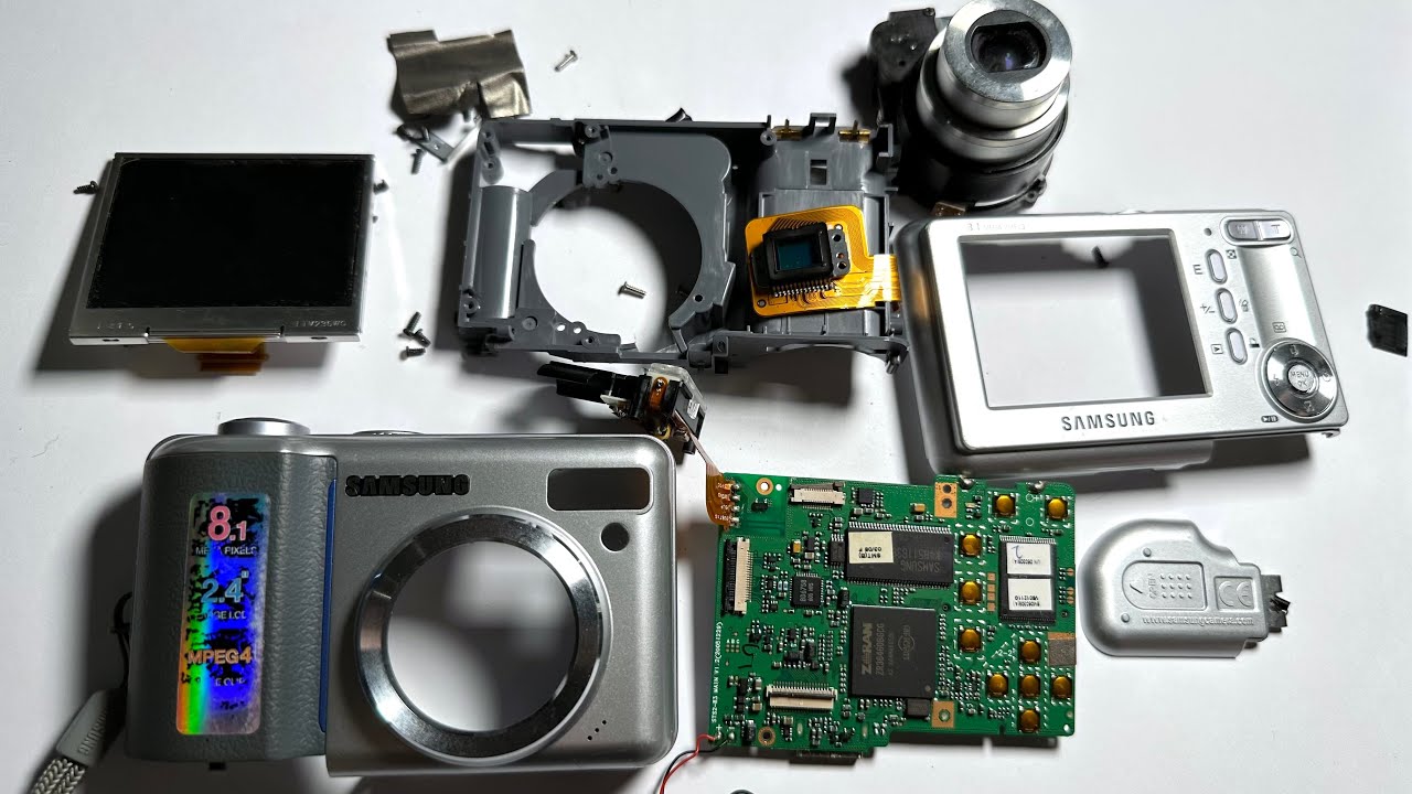 Samsung S800 Digital Camera Teardown