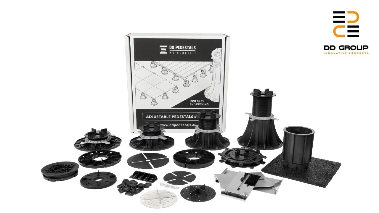 ES Pedestales para adoquines y terrazas - presentaci&oacute;n de productos