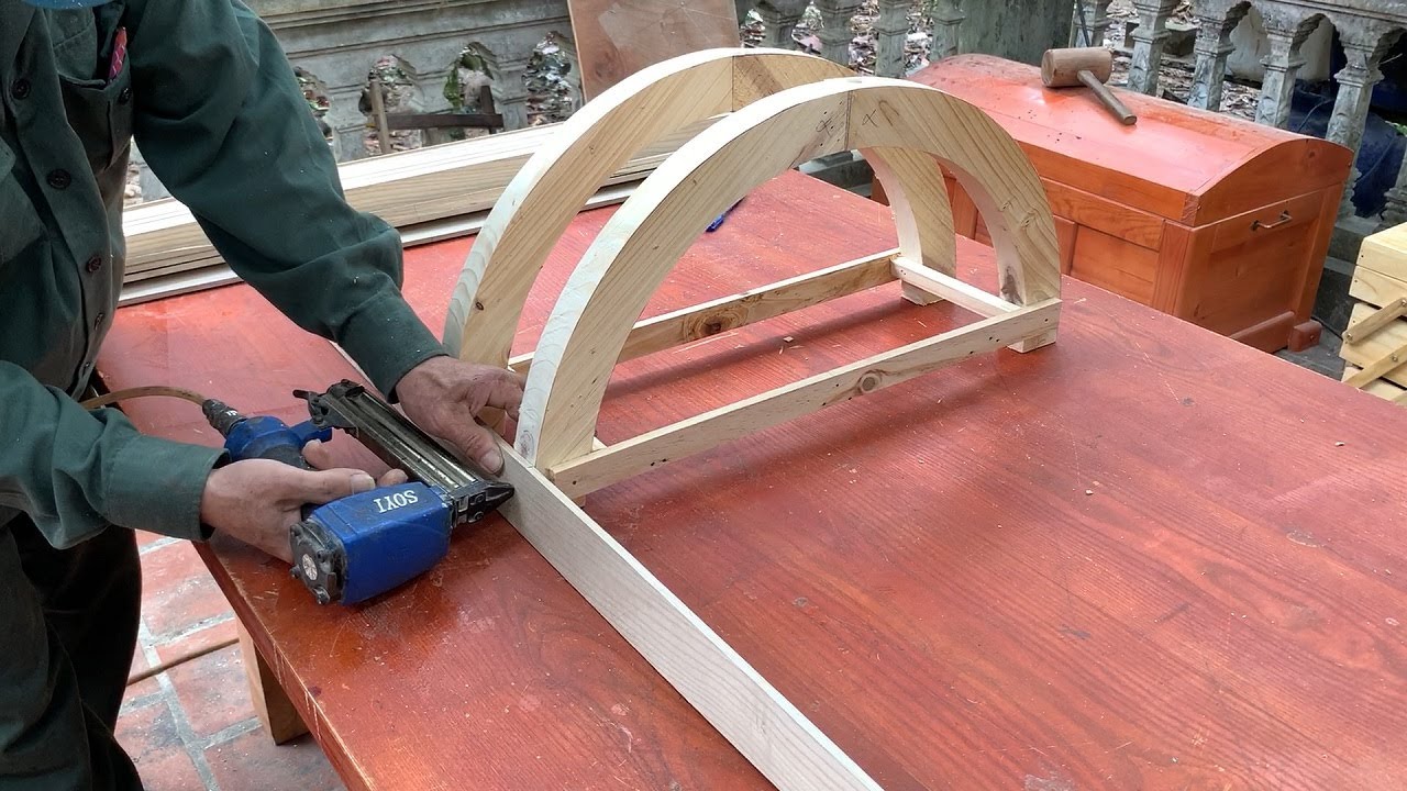 Craft Wood Design And Processing Ideas // Creative And Extremely Unique Outdoor Wooden Coffee Table