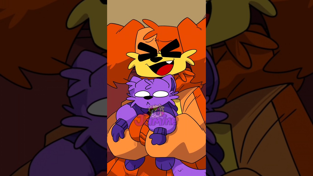 Aww kitty 🥰 || Poppy playtime chapter 3 #poppyplaytime #shorts #animation