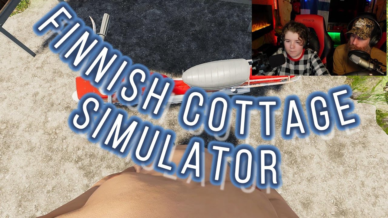 RETIREMENT BEGINS...FINNISH COTTAGE SIMULATOR episode 1