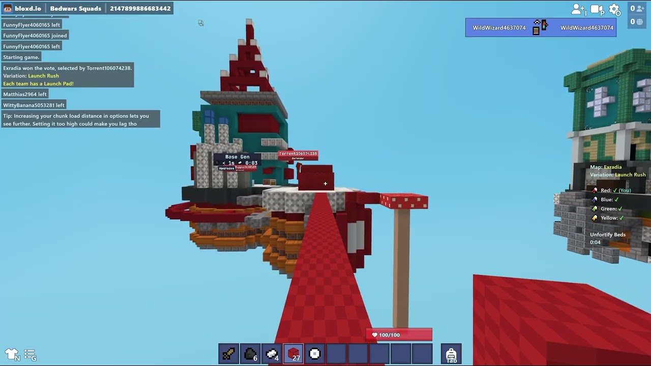 minecraft bedwars PVP