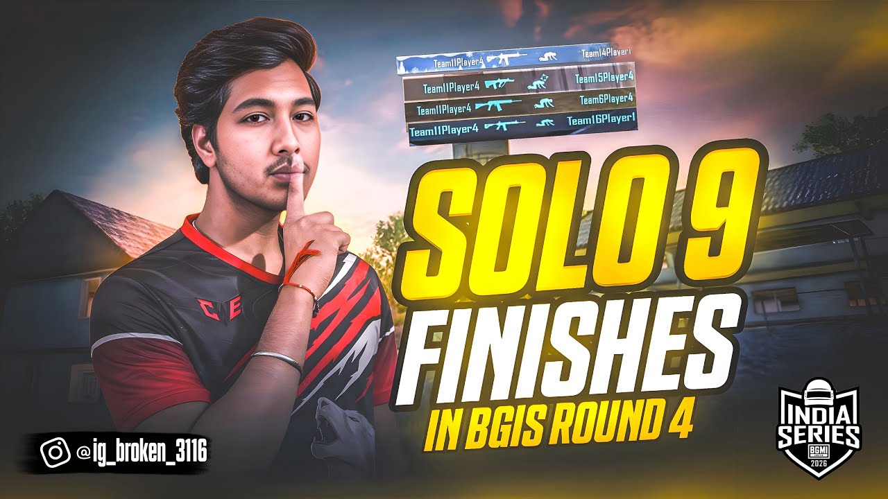 SOLO 9 FINISHES 🤯 | QUALIFIED FOR QUARTER FINALS | 15 PRO MAX⚡️