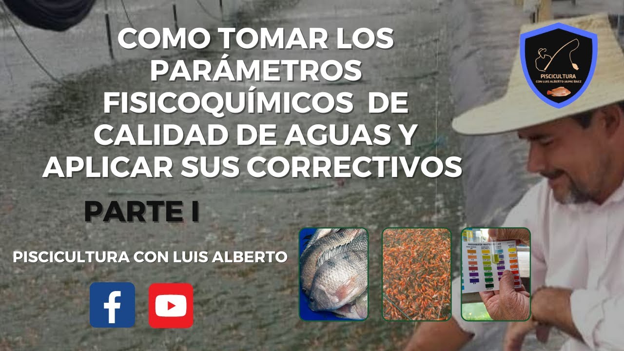 Como tomar parámetros fisicoquímicos de calidad de agua y aplicar sus correctivos - Acuicultura Pt 1