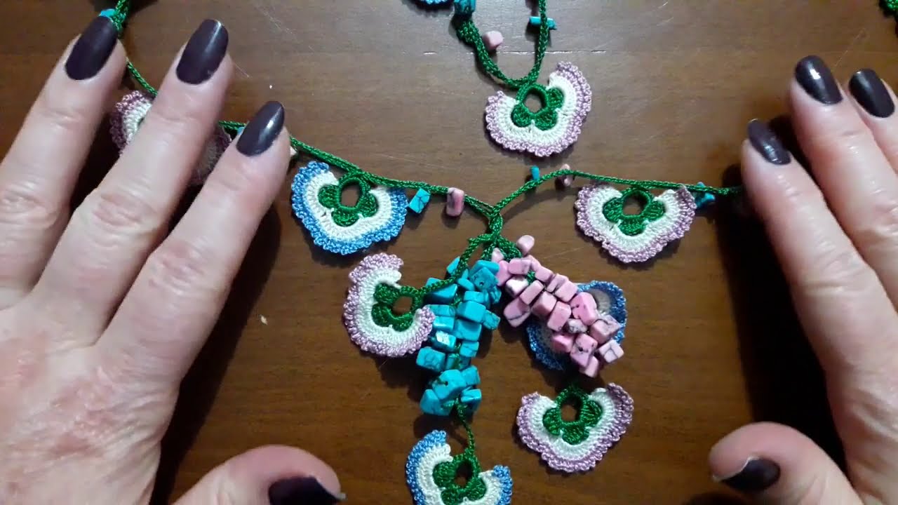 Tığ işi takı tasarımları, ders 13