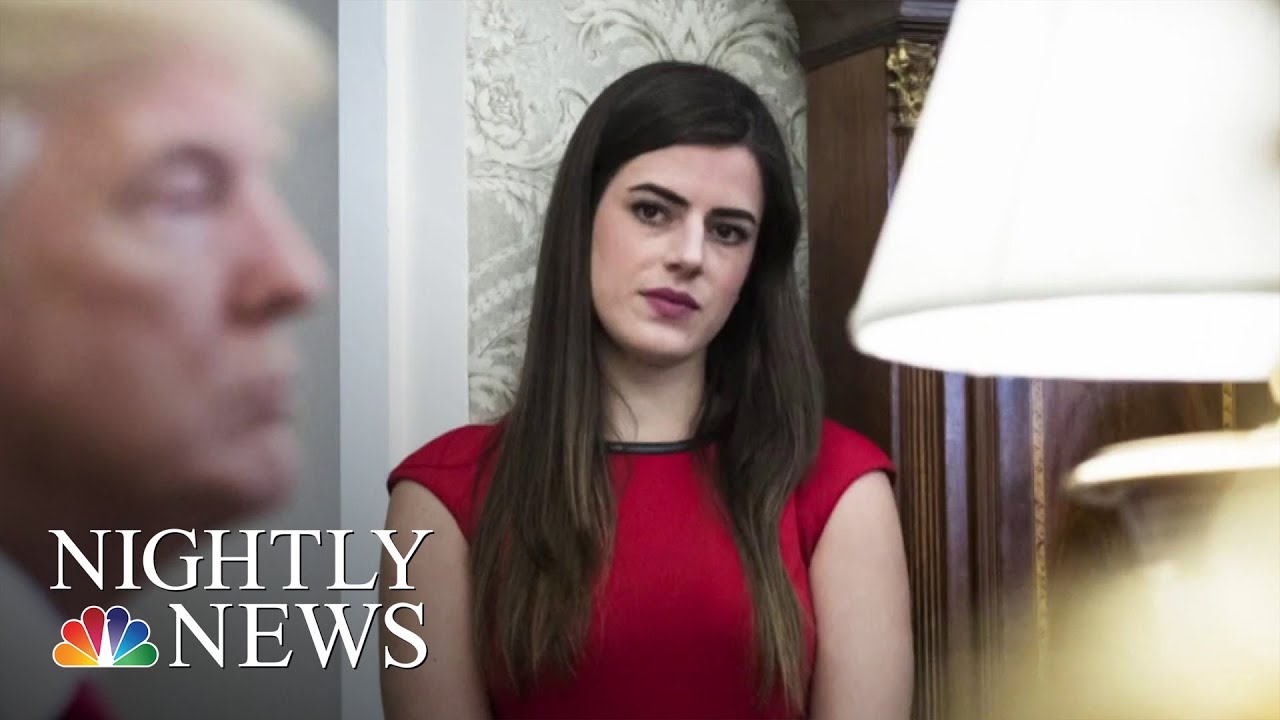 Trump On Former Assistant: &lsquo;Good Person&rsquo; Who Had A &lsquo;Bad Night&rsquo; | NBC Nightly News
