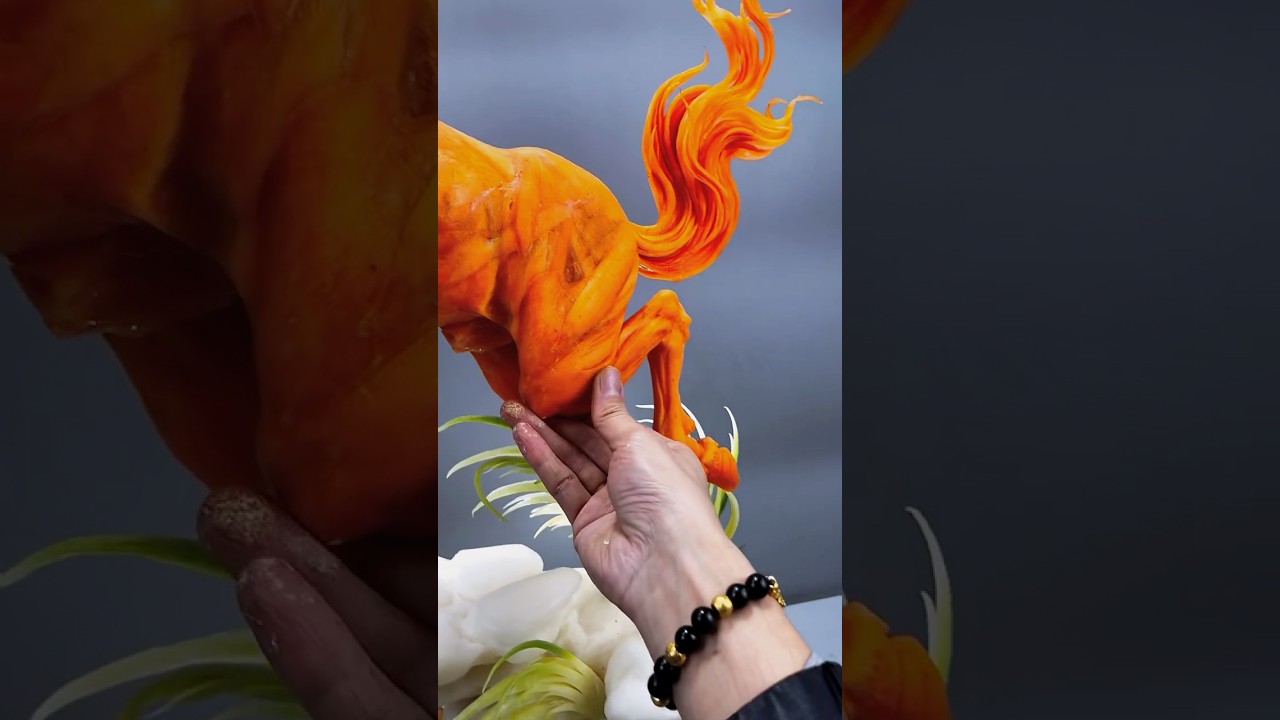 食品雕刻教程Food carving tutorial