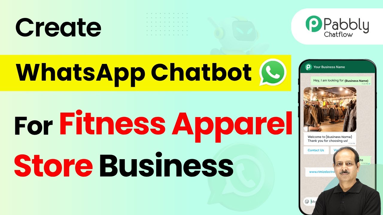 How to Create a WhatsApp Chatbot for Your Fitness Apparel Store Business