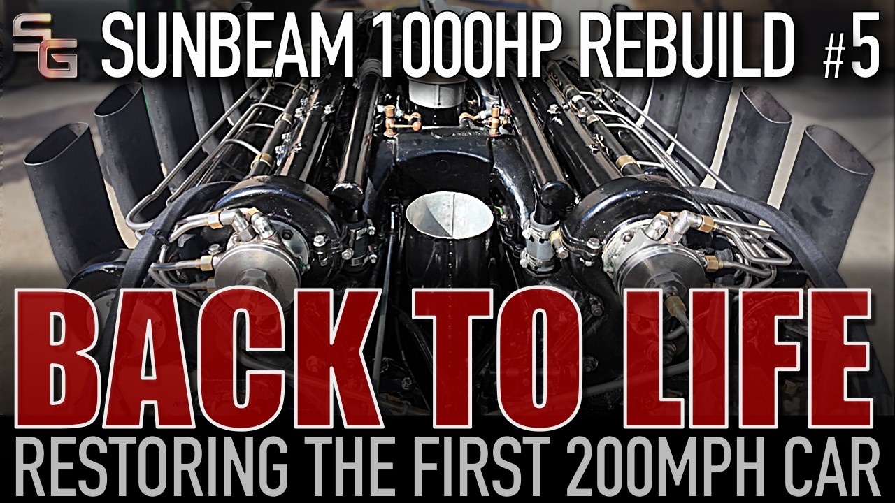Восстановление Sunbeam 1000 л.с. (часть 5) — восстановление первого автомобиля, способного развив...