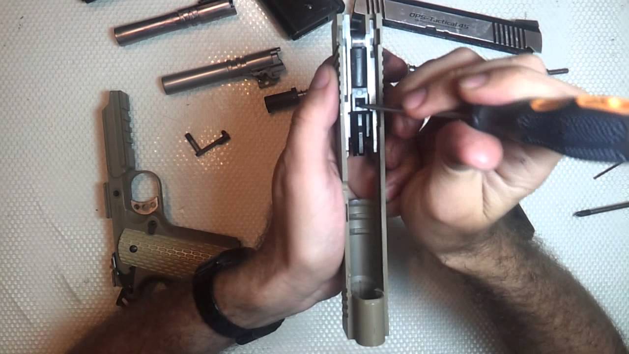 Cuando es necesario engrasar una pistola de airsoft 