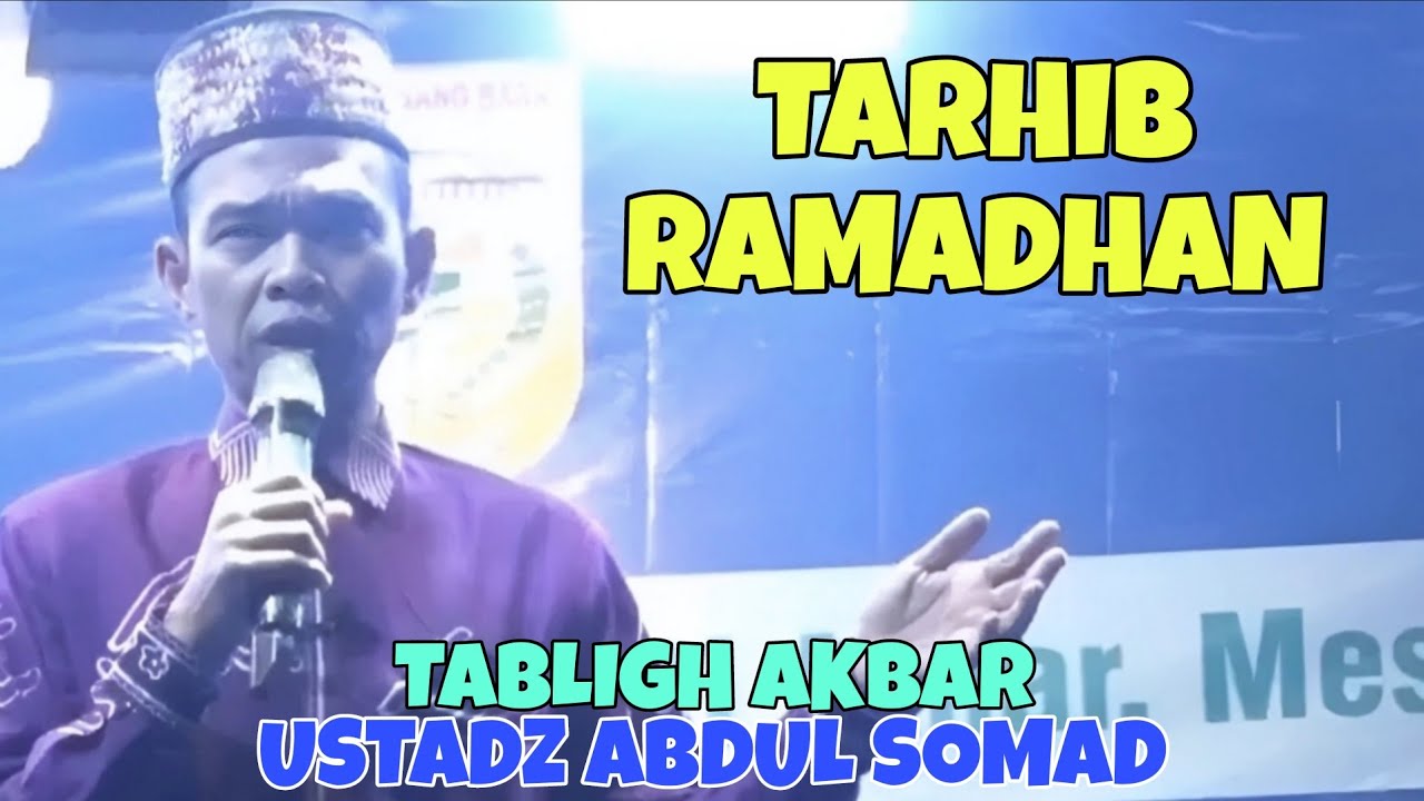 Ceramah Ustadz Abdul Somad || Tabligh Akbar Tarhib Ramadhan