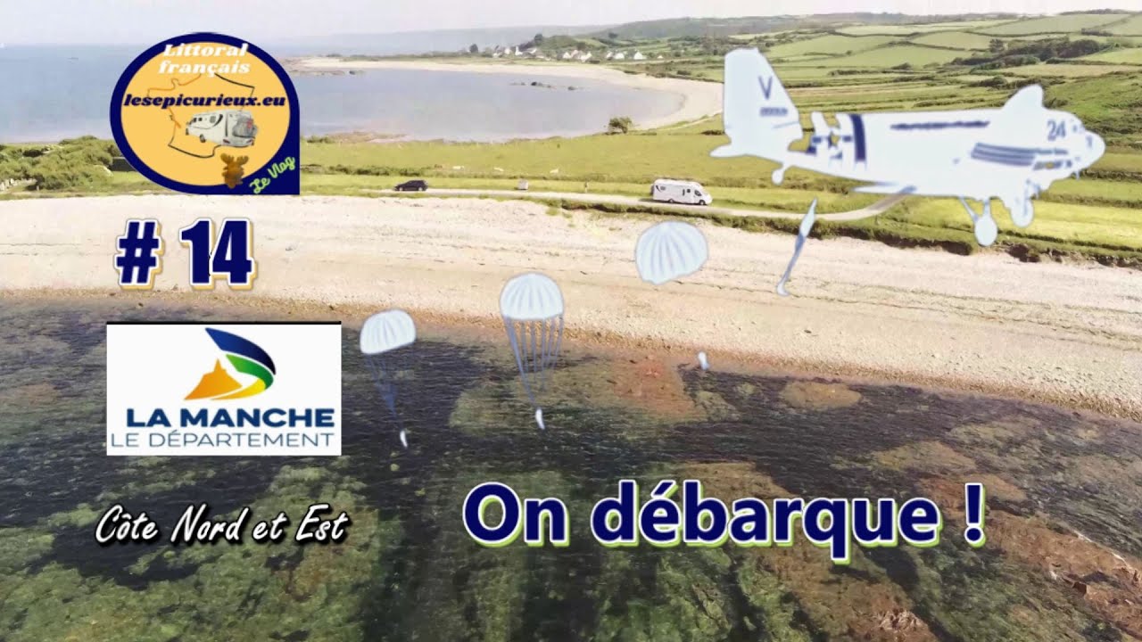 La Normandie et le débarquement ! Que du bonheur dans ce département de la Manche !! On partage ...