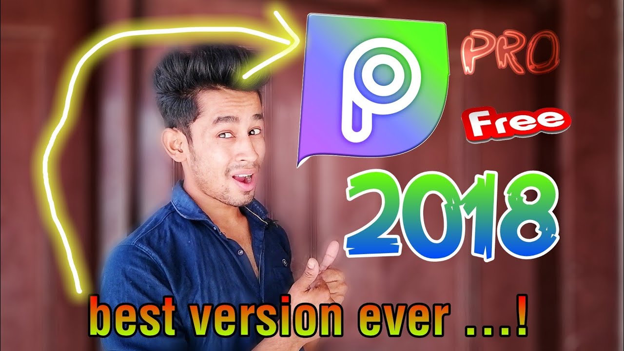 Which version I'm using PicsArt pro 2018 for free , the best ever..! &bull; BS