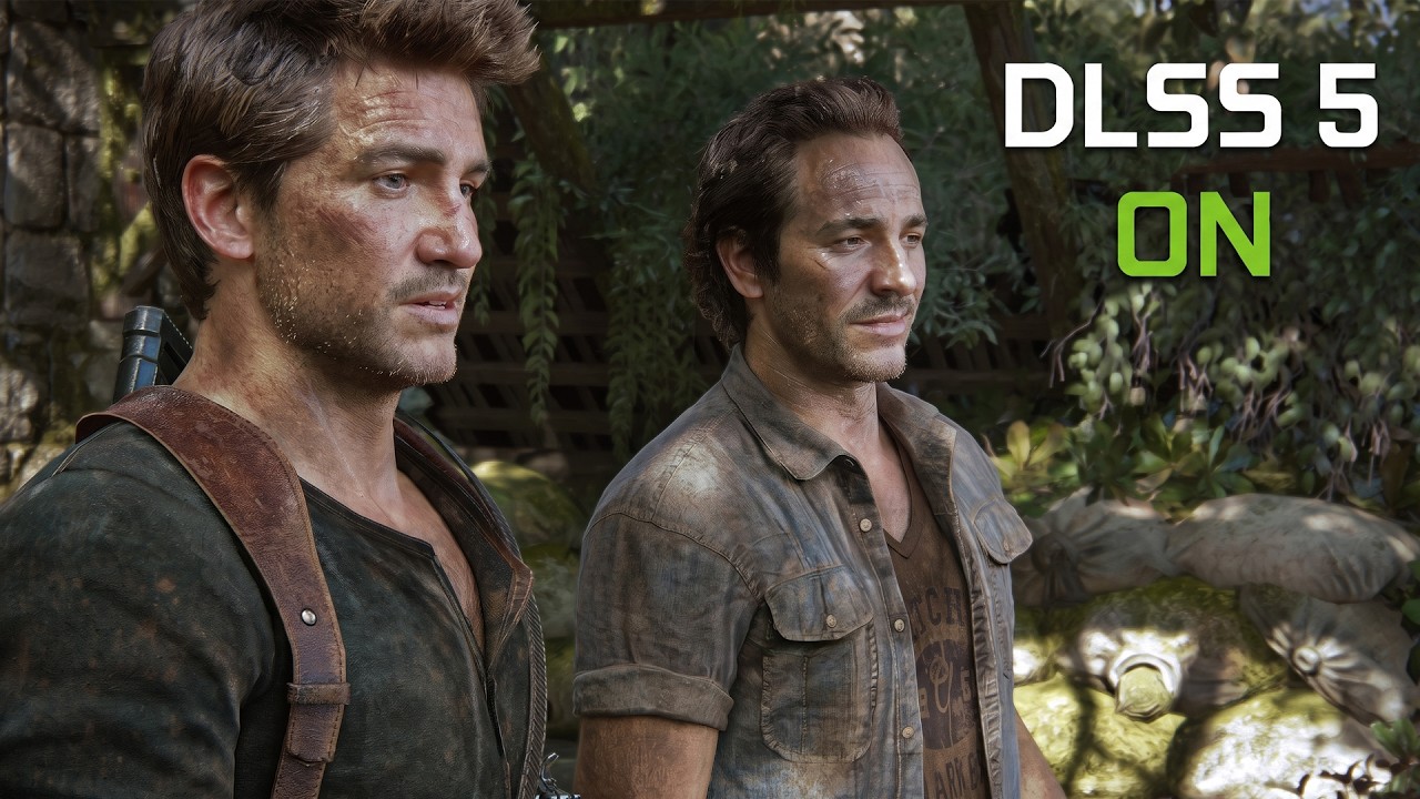 NVIDIA DLSS 5: нейронный рендеринг в Uncharted 4 &mdash; сравнение графики и производительности | RTX 4080