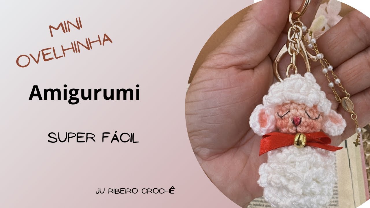 Ovelhinha em amigurumi! Fácil e rápido